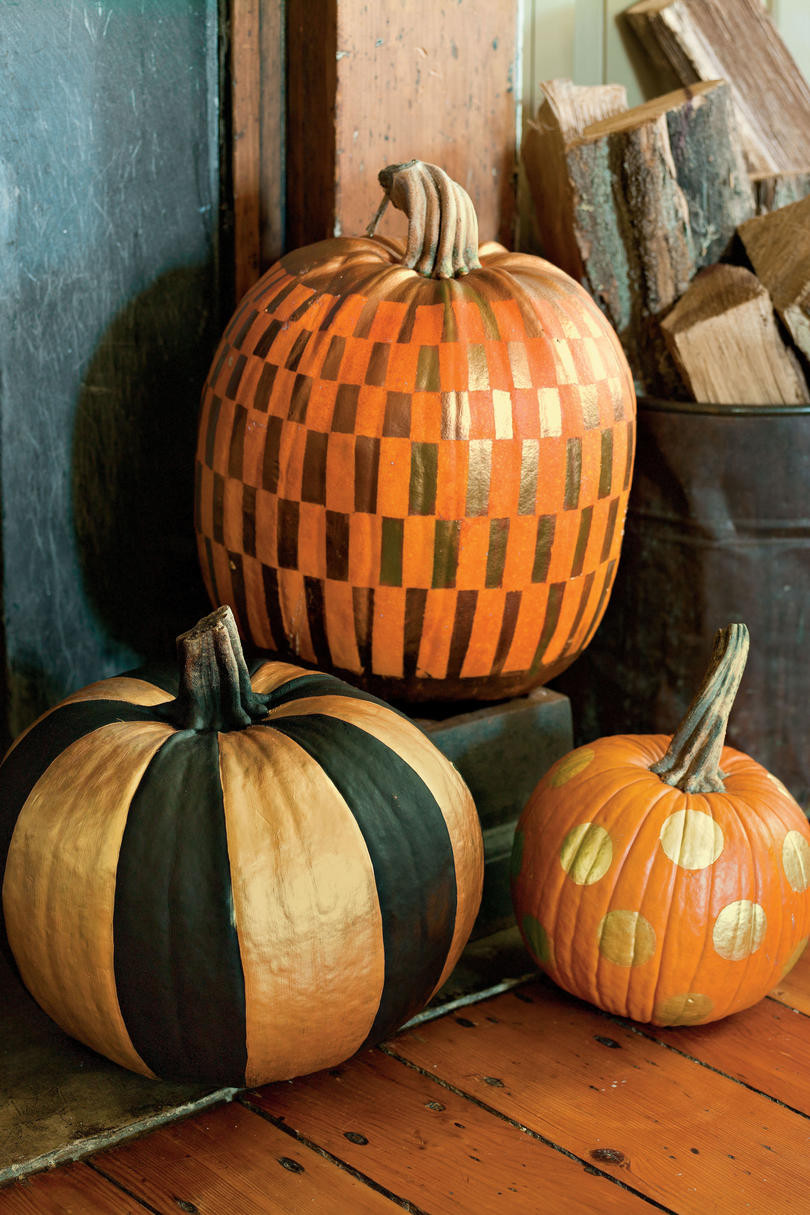 Fall Pumpkin Carving Ideas
 No Carve Pumpkin Decorating Ideas Southern Living