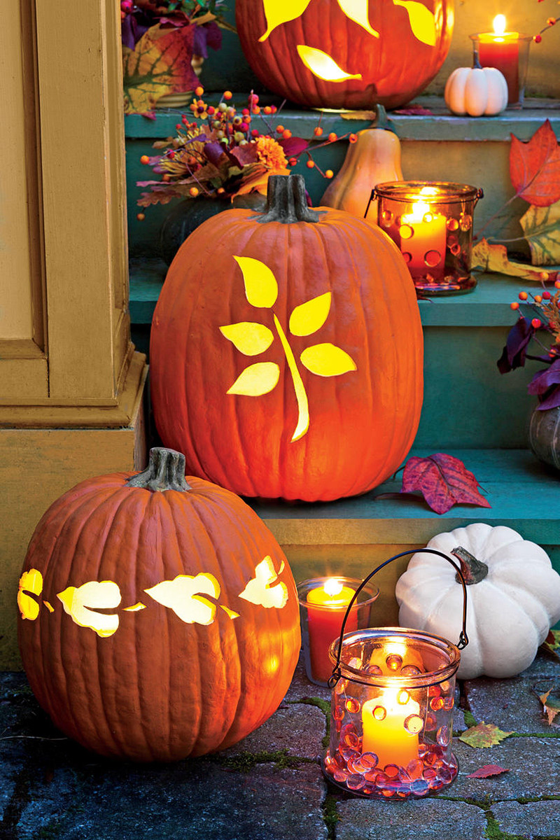 Fall Pumpkin Carving Ideas
 20 Easy DIY Carved Pumpkins for Your Halloween Decor