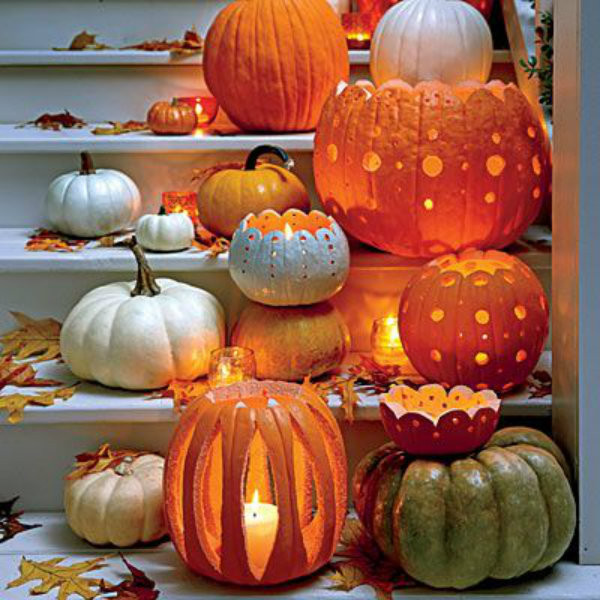 Fall Pumpkin Carving Ideas
 ciao newport beach pumpkins on the porch