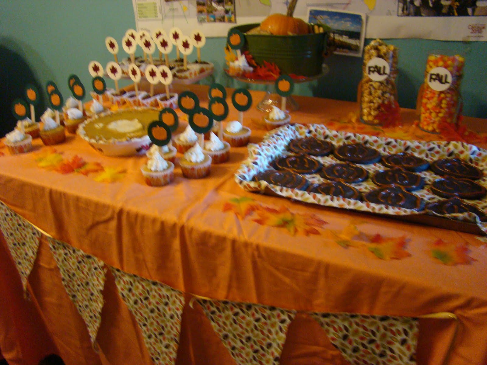 Fall Themed Party
 the road of Motherhood Fall themed Birthday Party