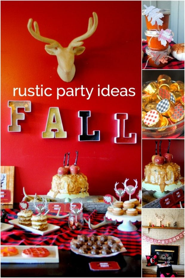 Fall Themed Party
 A Rustic Fall Party Spaceships and Laser Beams