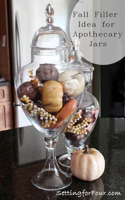 Fall Vase Fillers Ideas
 16 Lovely DIY Apothecary Jars & Vase Filler Ideas