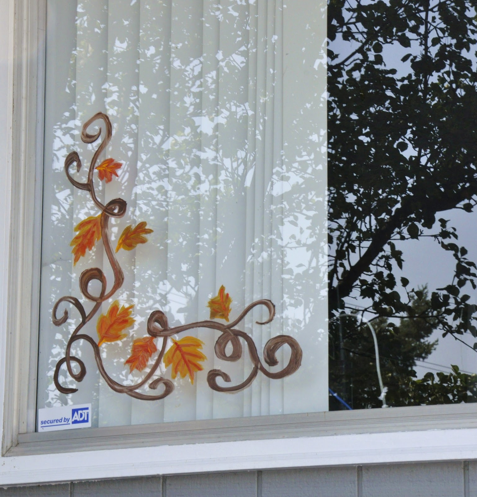 Fall Window Painting Ideas
 Watercolors by Jen Taylor Window Painting