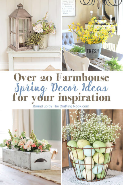 Farmhouse Spring Ideas
 DIY Farmhouse Spring Styled Tray super easy