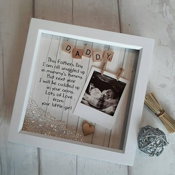 Father To Be Fathers Day Gifts
 Daddy to Be Frame 1st Fathers day Gift Scan Picture