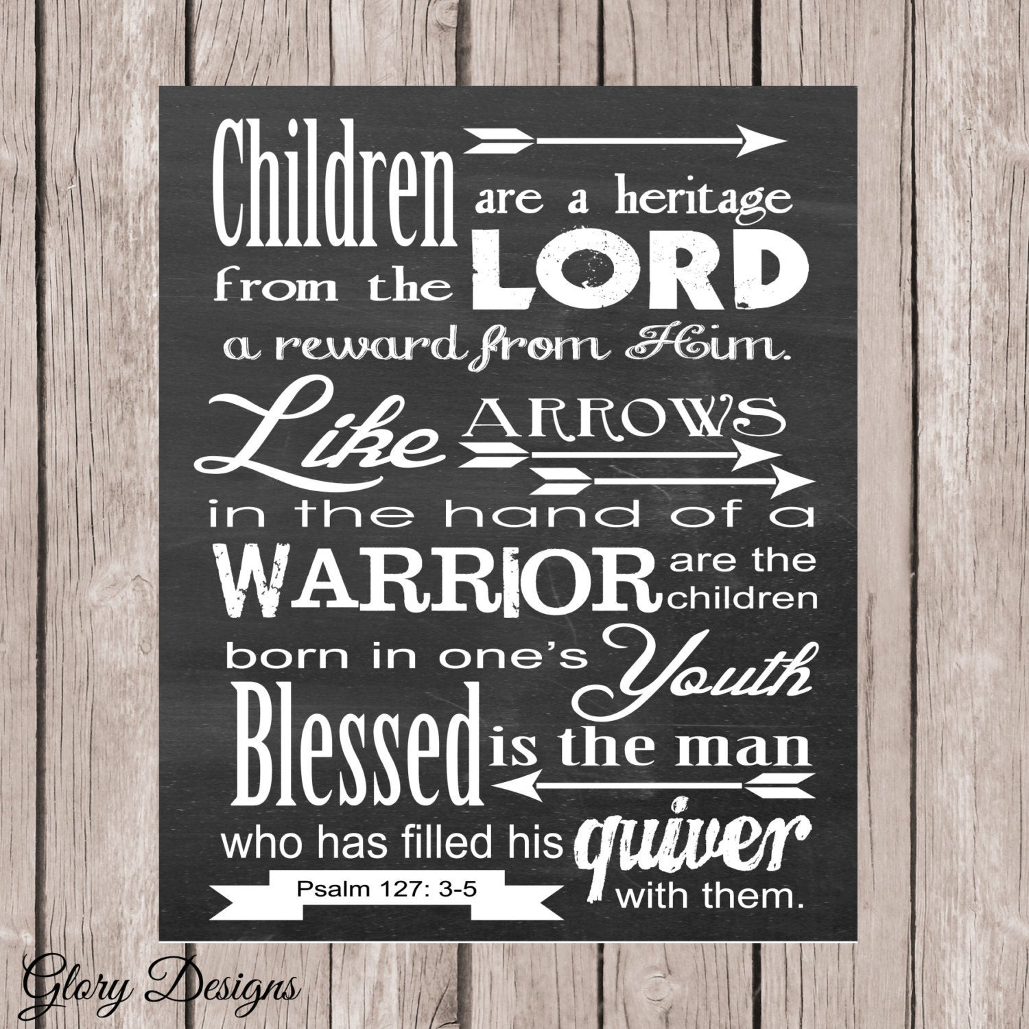 Fathers Day Bible Quotes
 Bible verse Father s Day t Scripture art Psalm by