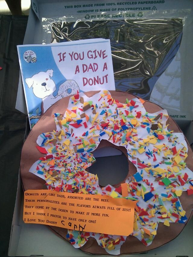 Fathers Day Craft For Preschool
 Best Father s Day project he always s kids donuts on