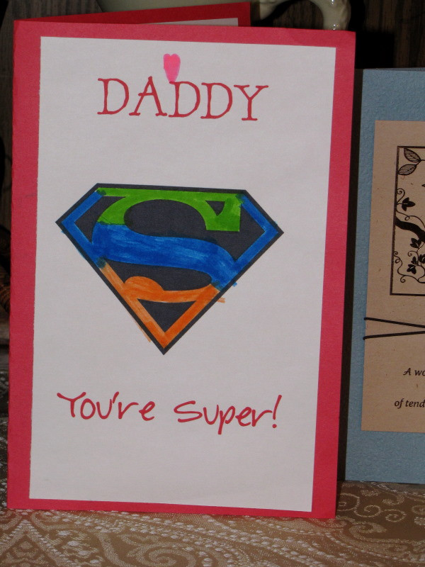 Fathers Day Crafts For Preschoolers
 Preschool Crafts for Kids Father s Day Superman Card Craft