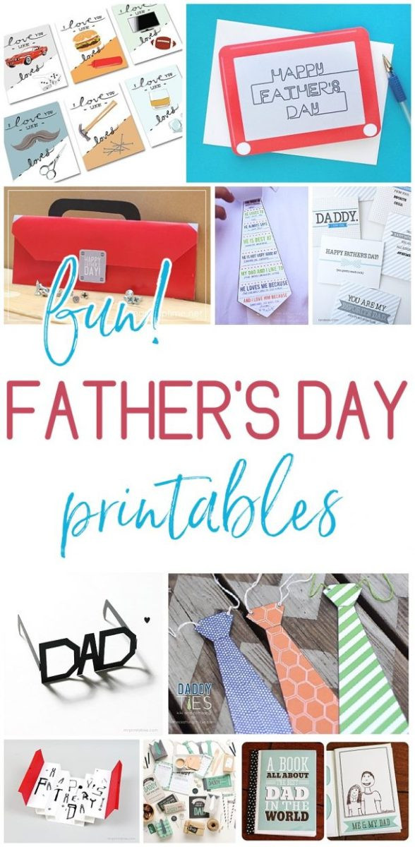 Fathers Day Diy Cards
 DIY Father’s Day Cards The Best FREE Printable Paper