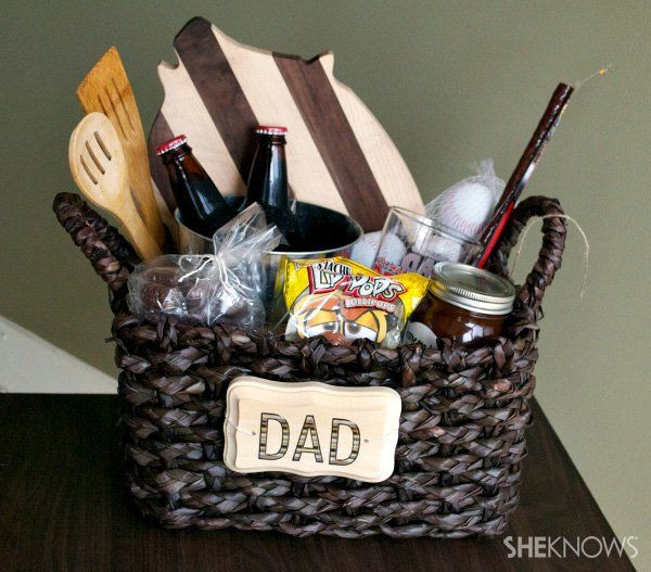 Fathers Day Gift Basket Ideas
 Fun Basket Filled with Gifts for Dad This quick Father s