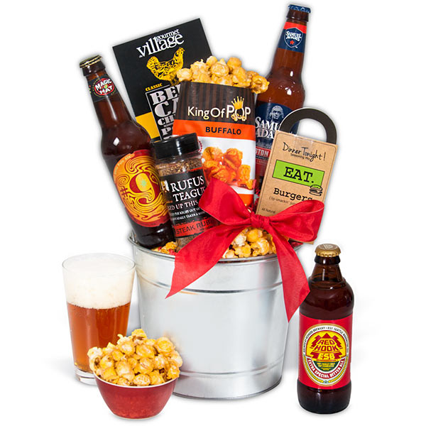 Fathers Day Gift Baskets
 Father s Day Beer B Q Bucket by GourmetGiftBaskets