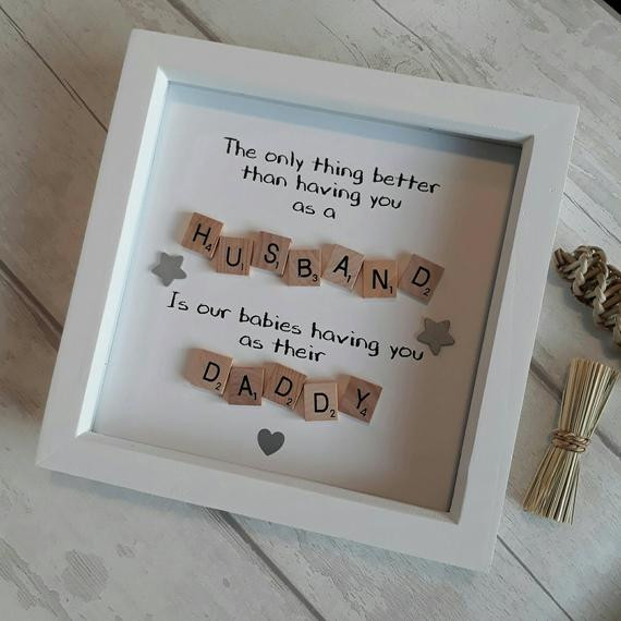 Fathers Day Gift For Husband
 Gift For Dad Fathers Day Gift Gift For Husband Daddy Frame