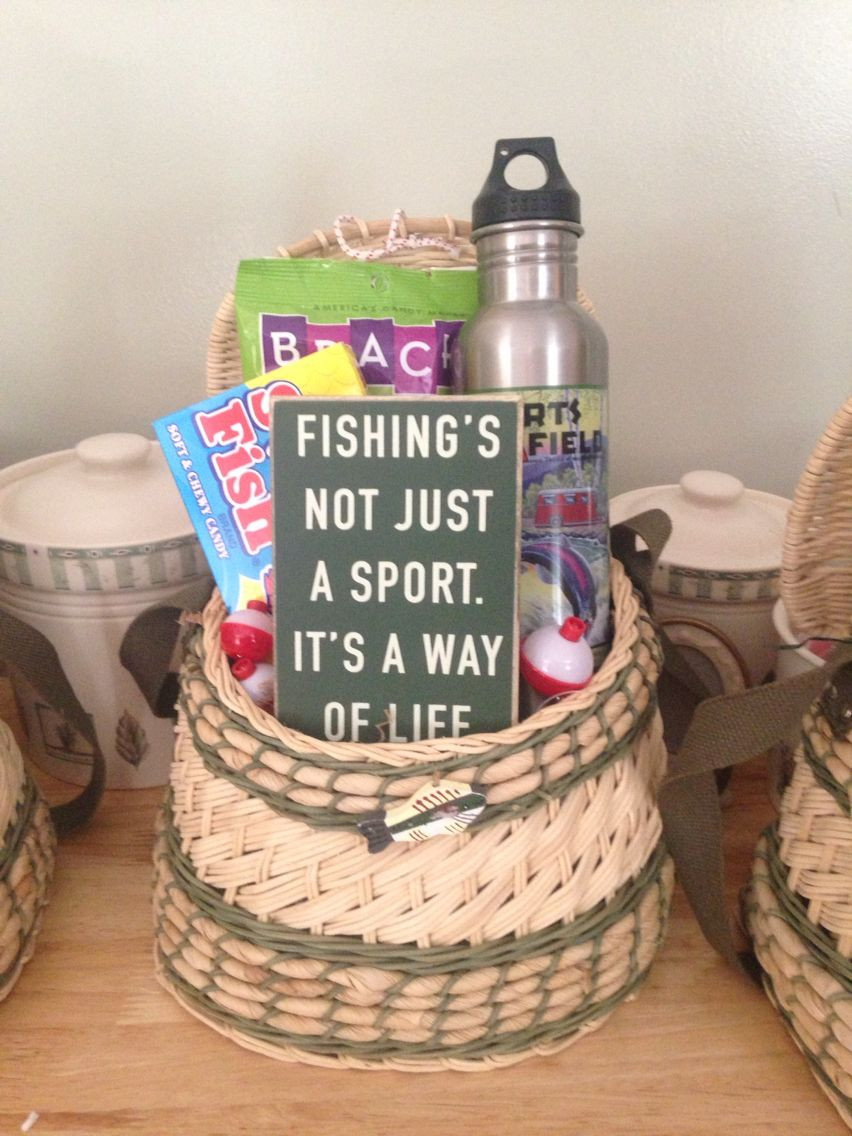 Fathers Day Gifts For Fisherman
 Diy Father s Day fishing t basket