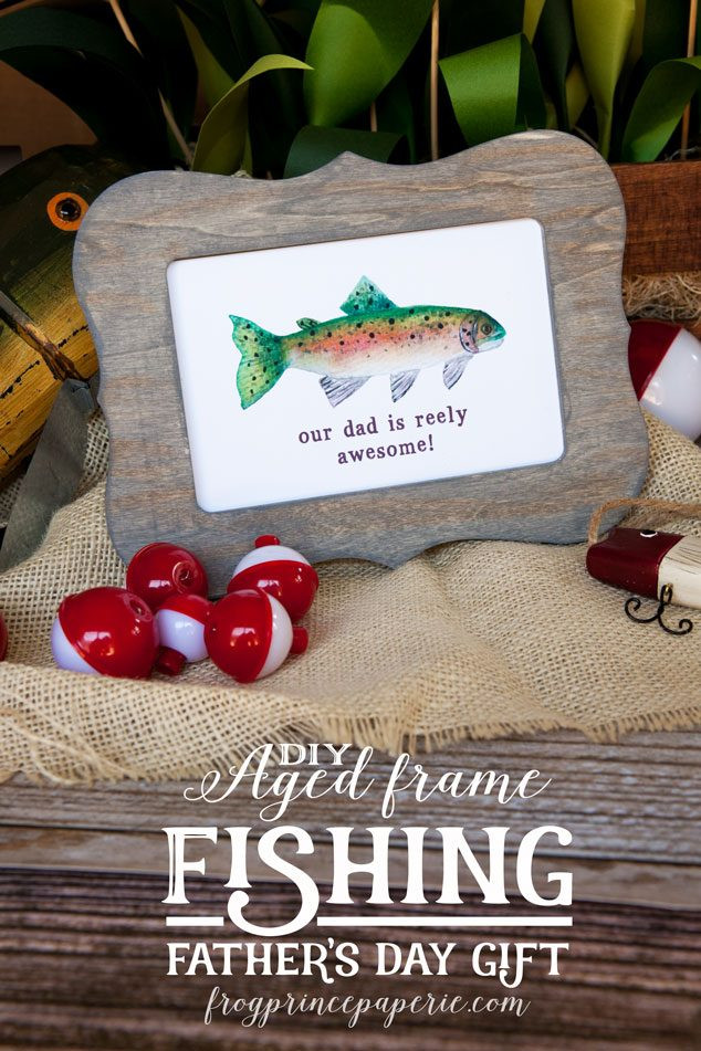 Fathers Day Gifts For Fisherman
 How to Age Unfinished Wood for a Father s Day Gift Fishing
