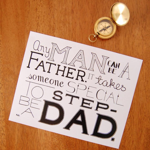 Fathers Day Gifts For Stepdads
 Step Dad Gift Step Dad Fathers Day Step Dad Wedding by