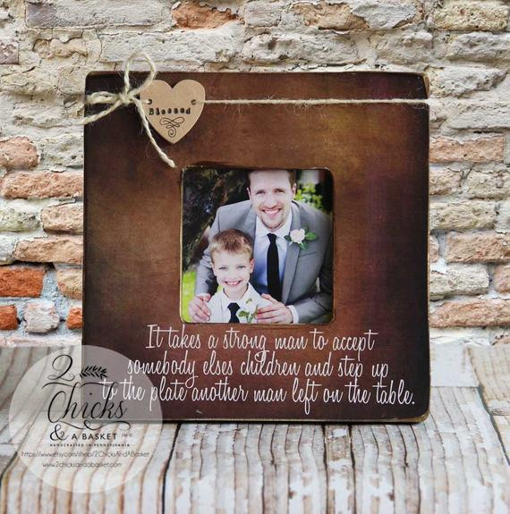 Fathers Day Gifts For Stepdads
 Step Dad Personalized Picture Frame Father s Day Gift