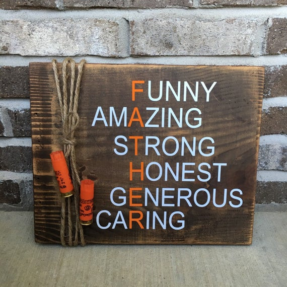 Fathers Day Hunting Gifts
 Rustic Hunting Father s Day Gift Father of the Bride