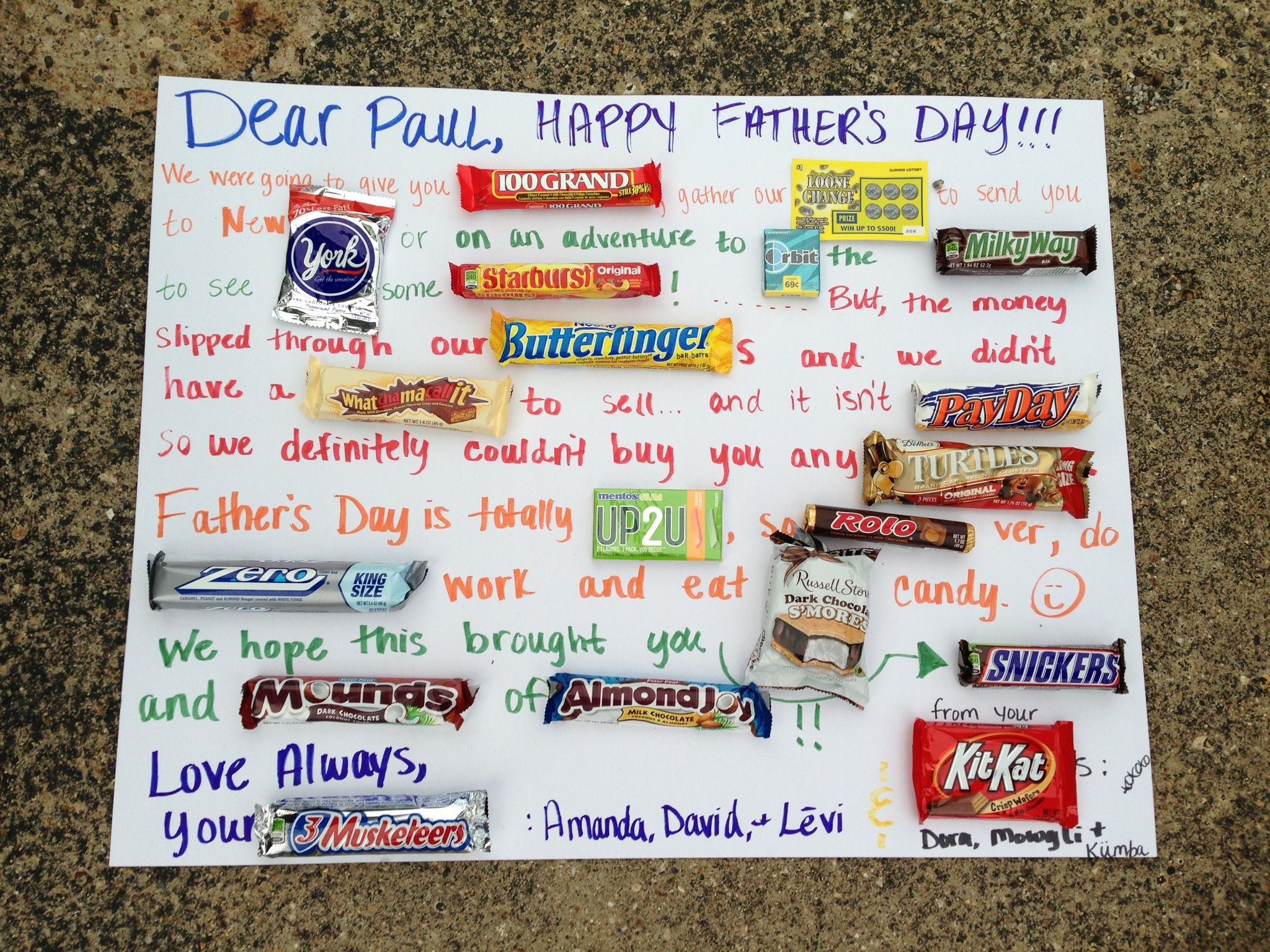 Fathers Day Ideas For Stepdads
 Creative Father s Day card I made for my stepdad