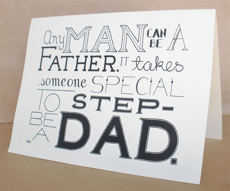 Fathers Day Ideas For Stepdads
 step dad