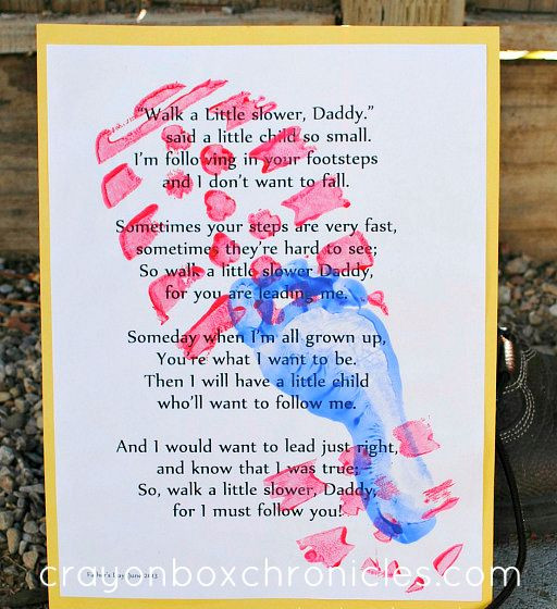 Fathers Day Ideas From Son
 Boot Print Poem Gift Ideas