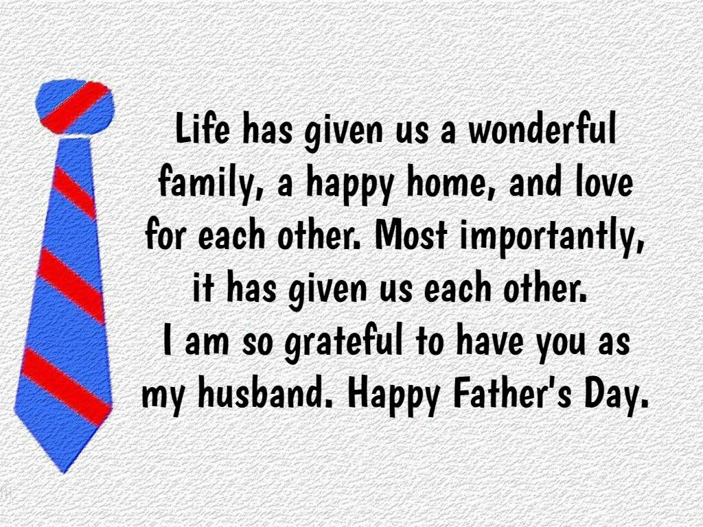 Fathers Day Quotes To Husband
 Father’s Day Quotes From Wife