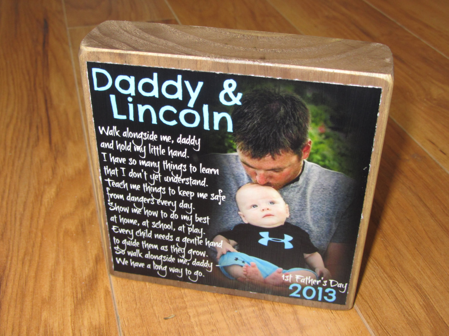 First Time Fathers Day Gift
 First Father s Day GIFT from baby Walk With Me Daddy