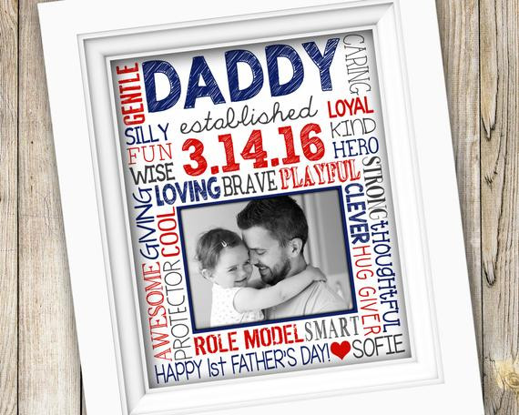 First Time Fathers Day Gift
 First Father s Day Gift New Dad Gift for Daddy First