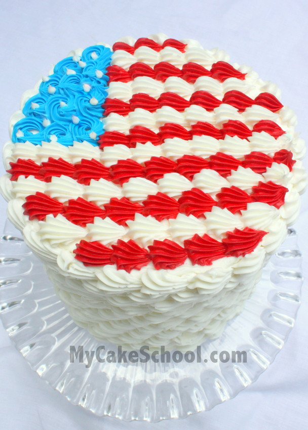 Fourth Of July Cakes Ideas
 Adorable Fourth of July Cake & Cupcake Ideas Tutorial