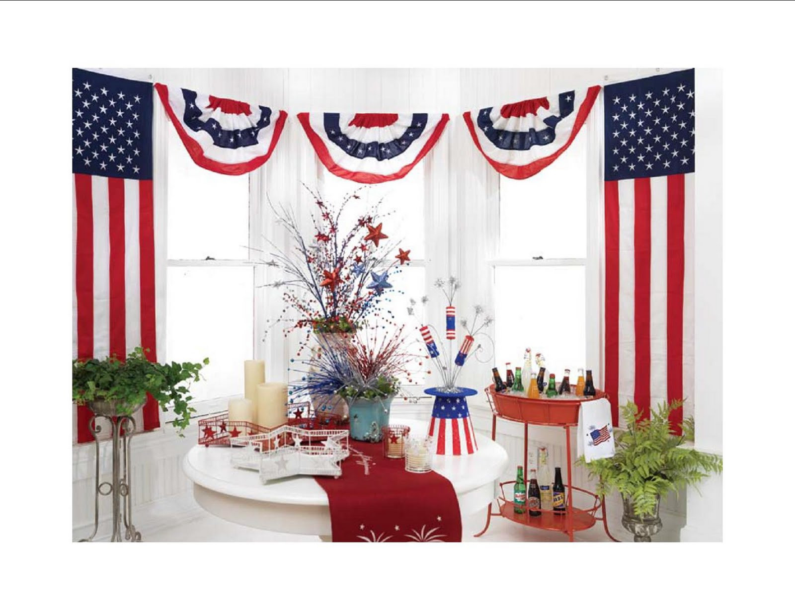 Fourth Of July Decor
 shelley b decor and more July 4th Decorations