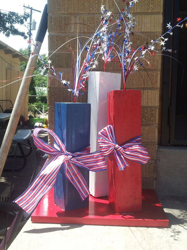 Fourth Of July Decor
 Outdoor 4th of July Decor