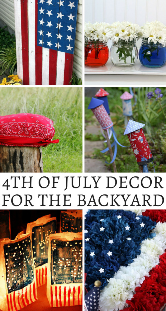 Fourth Of July Decor
 Fourth July Decor For Your Backyard