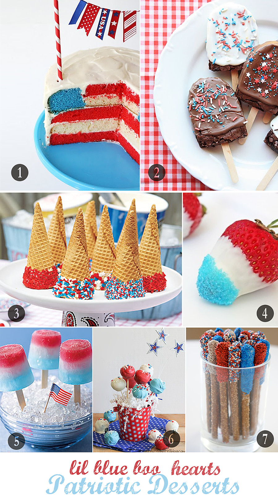 Fourth Of July Dessert Ideas
 Patriotic Dessert Ideas