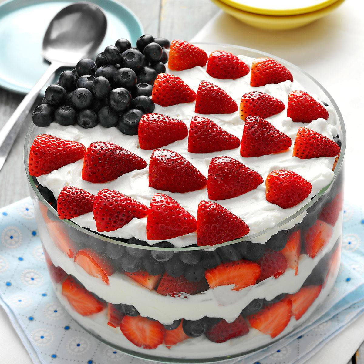Fourth Of July Dessert Ideas
 Red White and Blue Dessert Recipe