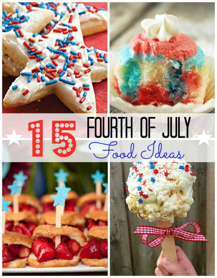 Fourth Of July Food Recipes
 15 Fabulous Fourth of July Food Ideas Cupcake Diaries