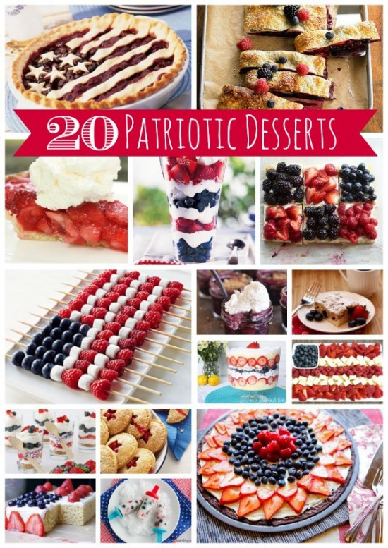 Fourth Of July Food Recipes
 20 4th of July Dessert Recipes