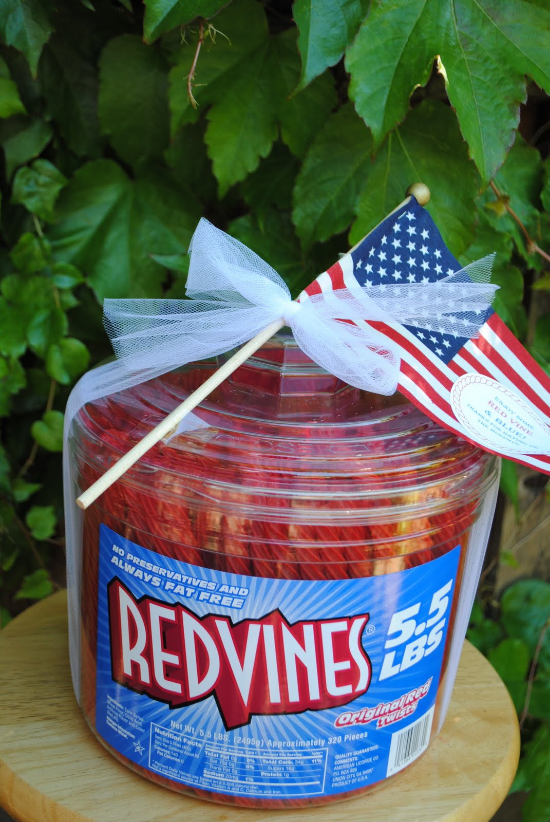 Fourth Of July Gifts
 Jac o lyn Murphy Red Vine and Blue 4th of July Hostess
