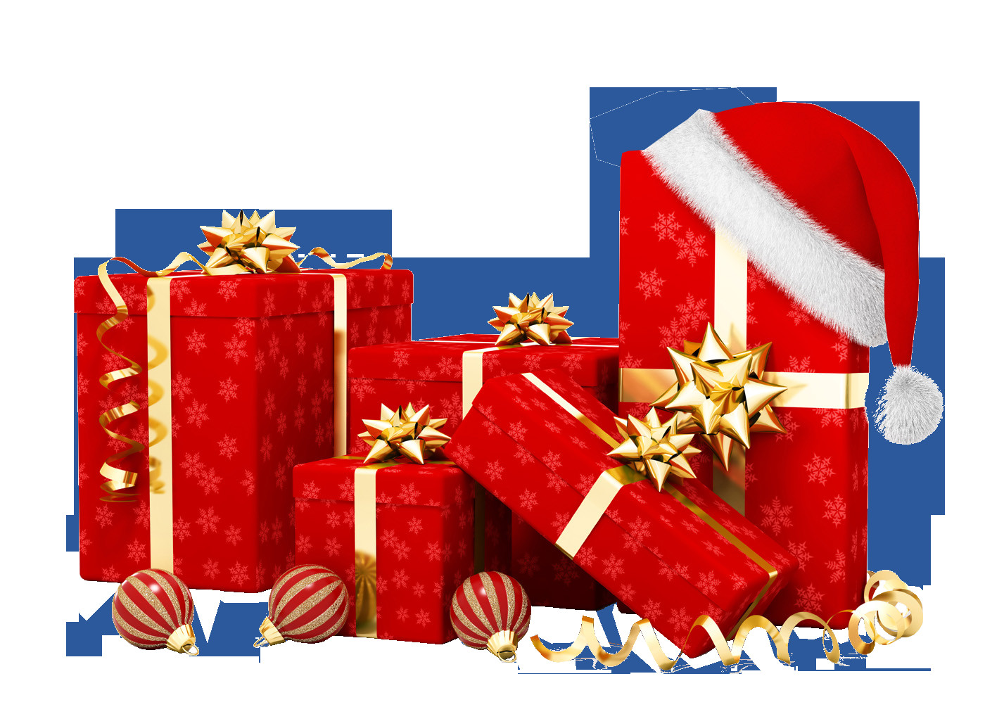 Free Christmas Gifts
 Christmas Gifts transparent background