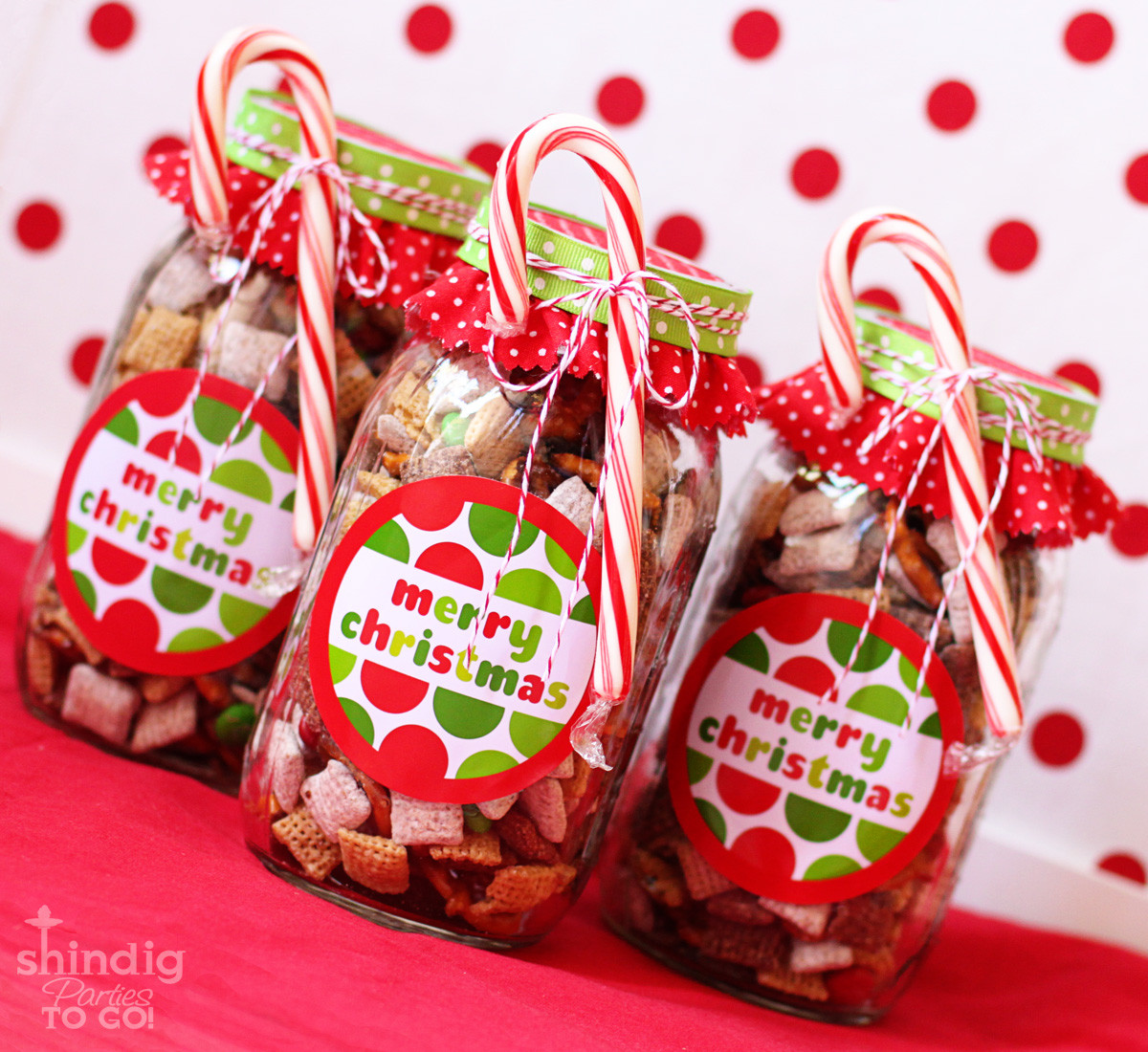 Free Christmas Gifts
 How To Make Handmade Chex Mix Holiday Gifts & Bonus Free