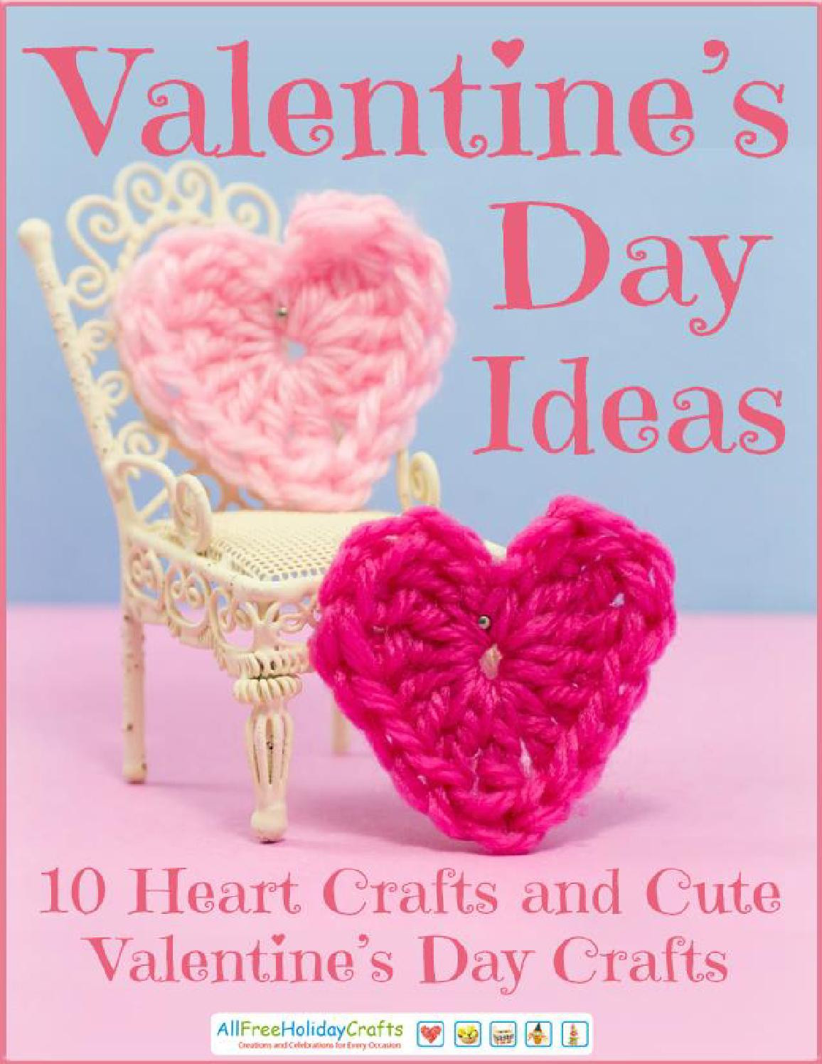 Free Valentines Day Ideas
 Valentines day ideas heart crafts and cute valentines day