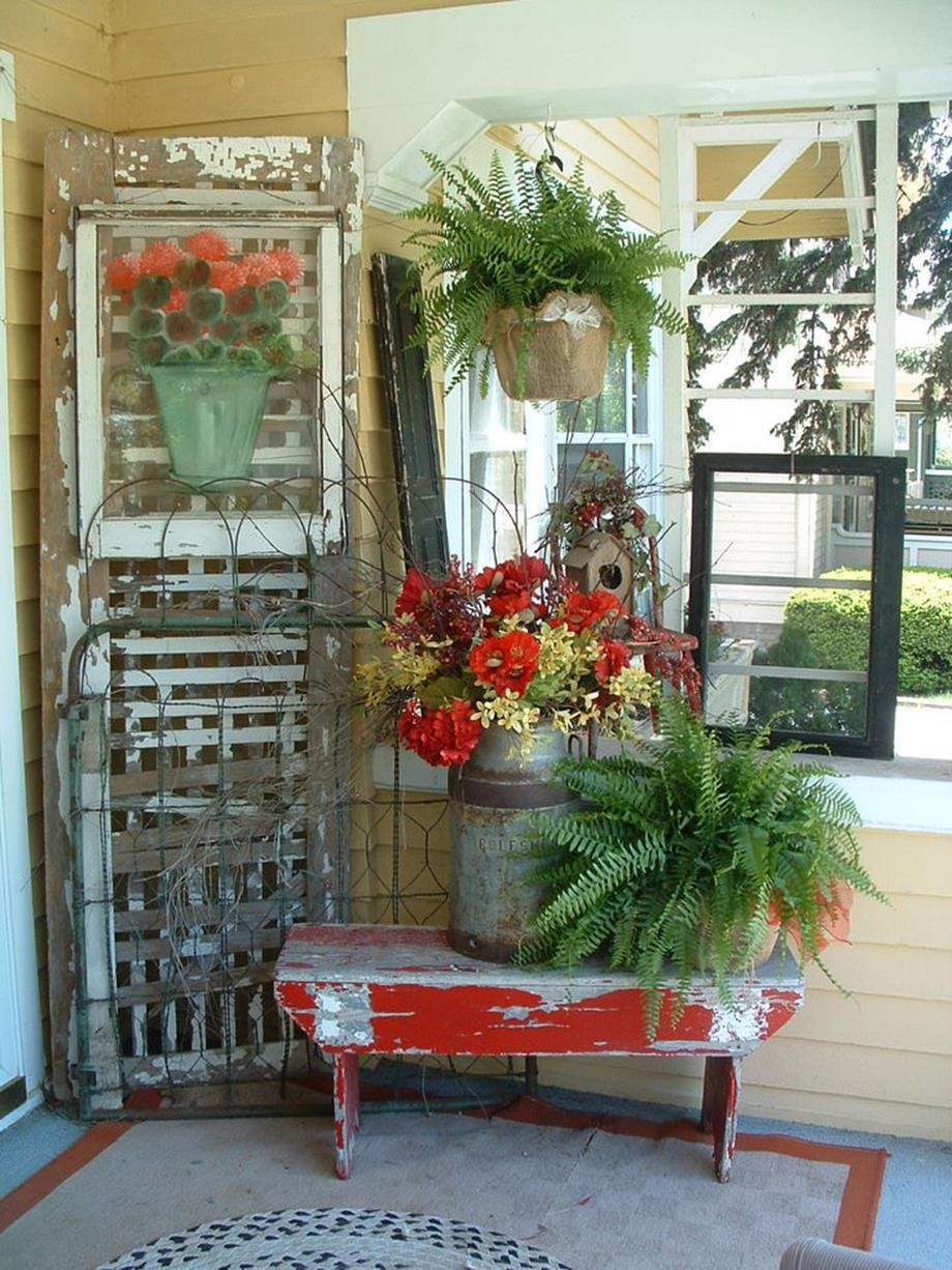Front Porch Spring Ideas
 38 Stunning Country Front Porch Spring Decorating Ideas