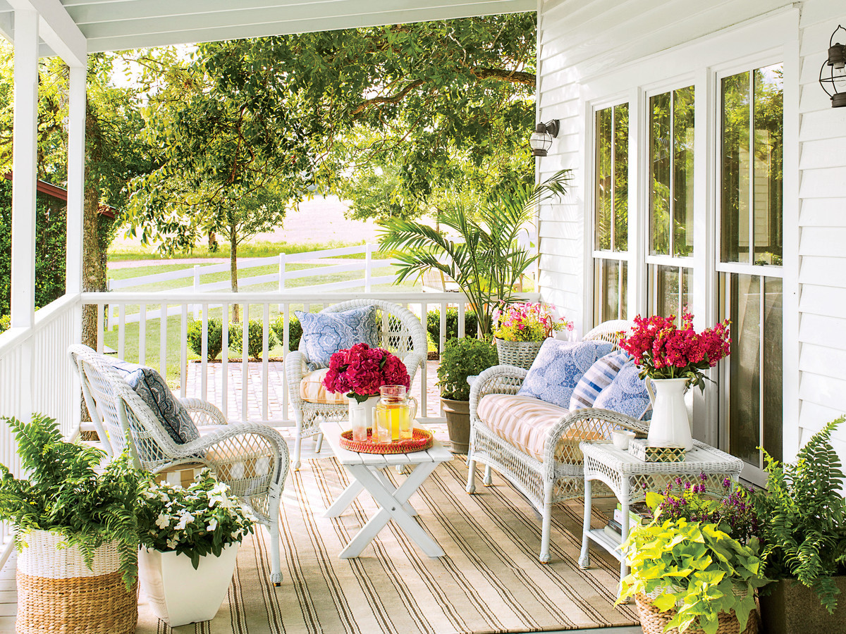 Front Porch Spring Ideas
 Spring Porch Decorating Ideas Southern Living