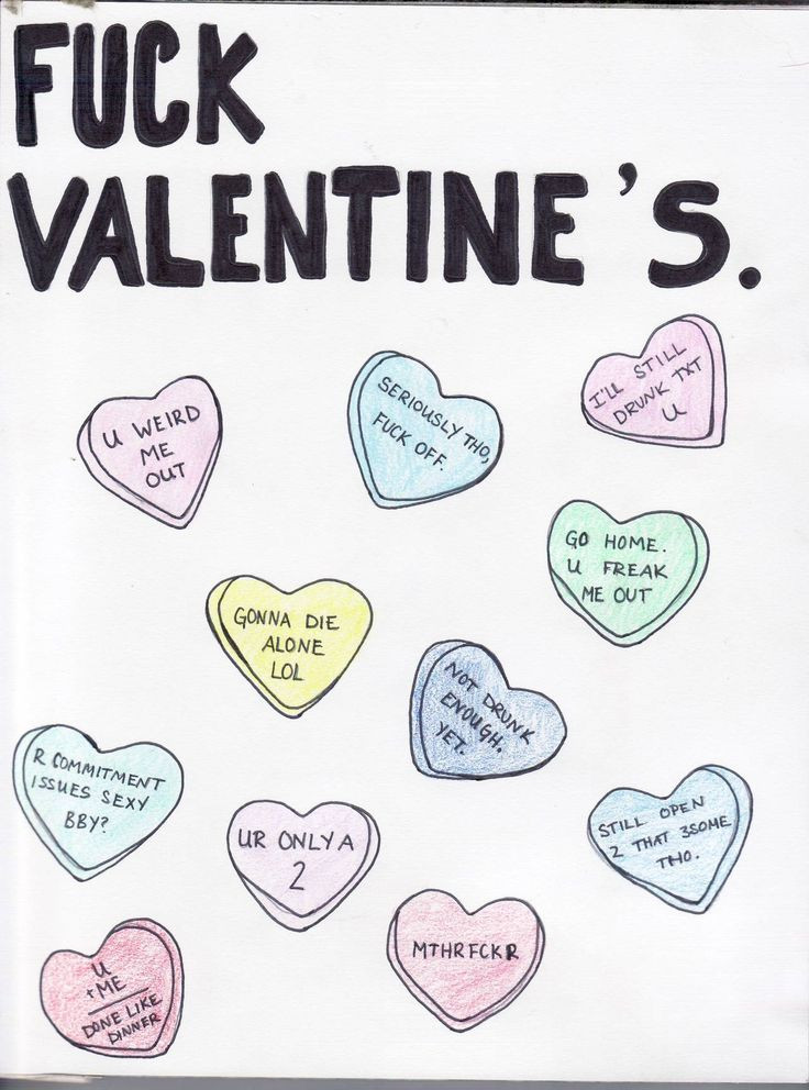 Fuck Valentines Day Quotes
 Pin about Valentines Funny valentine and Anti valentines