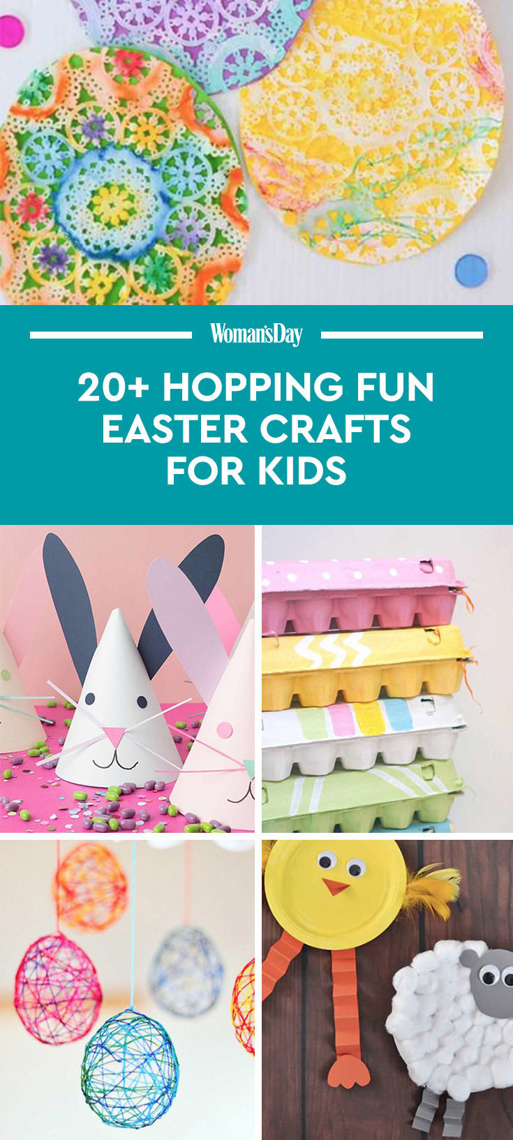 Fun Easter Ideas
 21 Fun Easter Crafts For Kids Easter Art Projects for
