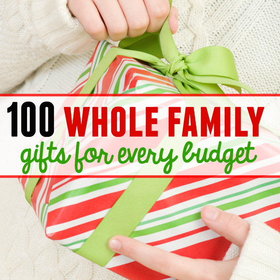 Fun Family Gifts For Christmas
 Family Christmas Gift Ideas
