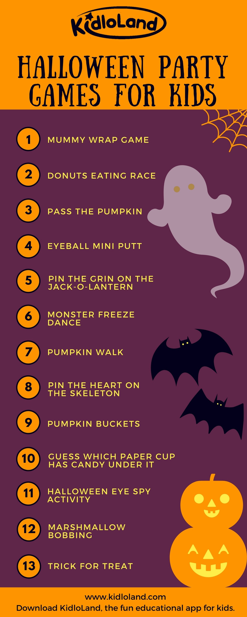 Fun Halloween Activities
 13 Fun Halloween Party Games For Kids KidloLand