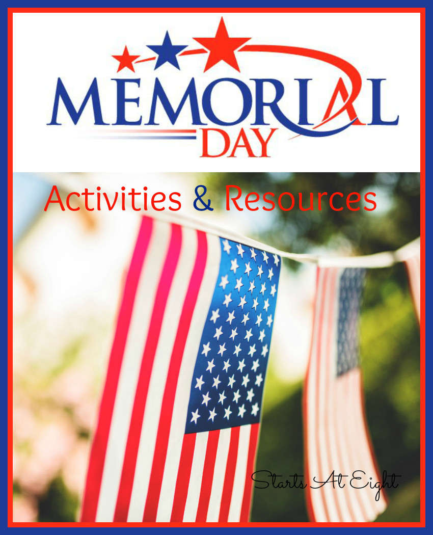 Fun Memorial Day Activities
 Memorial Day Activities & Resources StartsAtEight