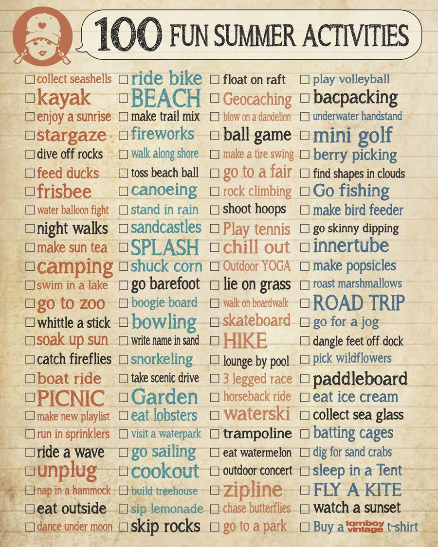 Fun Summer Activities For Adults
 Sad Things to and Things to do on Pinterest
