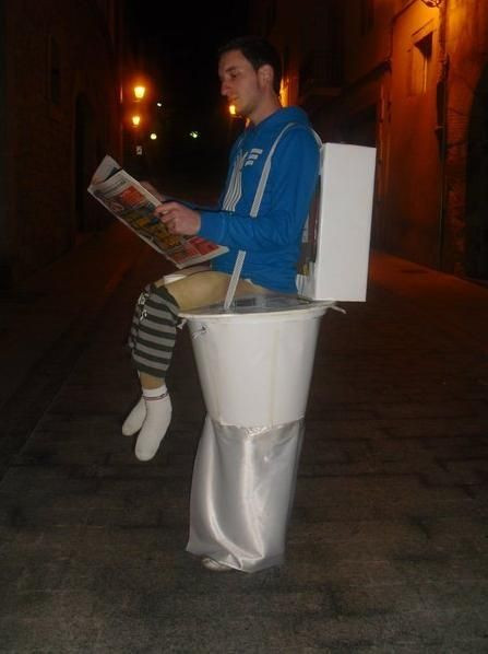Funny Diy Halloween Costumes
 17 Best images about Toilet Costumes on Pinterest