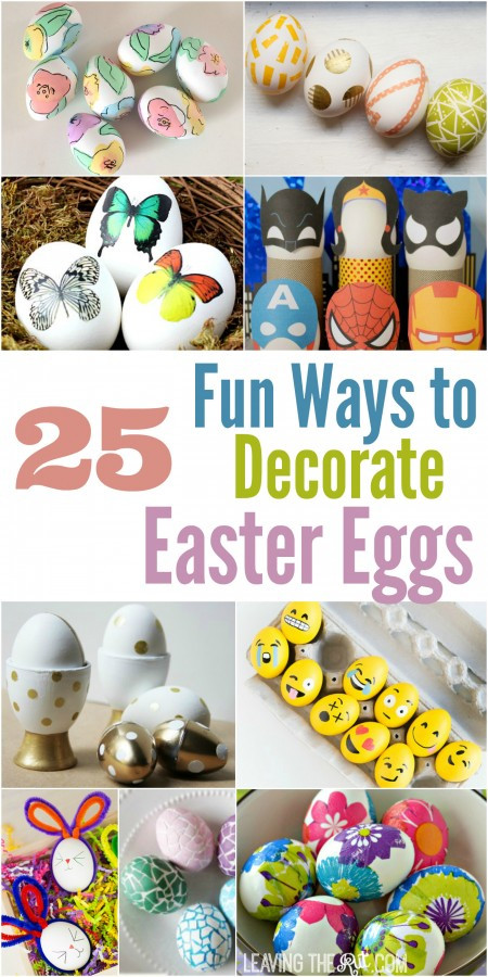 Funny Easter Egg Ideas
 25 Fun Ways to Decorate an Easter Egg