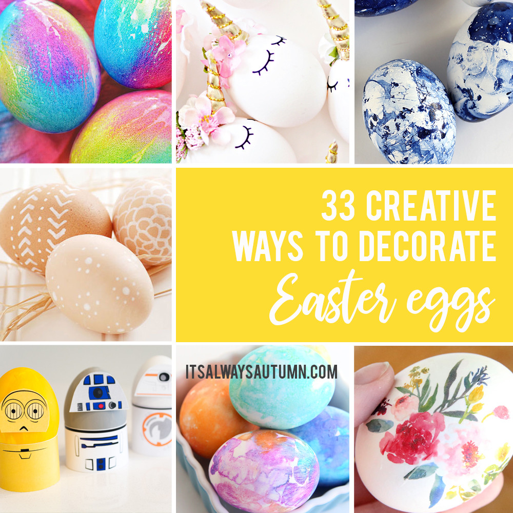 Funny Easter Egg Ideas
 33 AMAZING egg decorating ideas for Easter ditch the dye